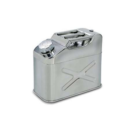 Tanica in acciaio Inox 10 lt 35x17x28 cm