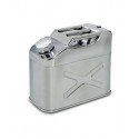 Tanica in acciaio Inox 10 lt 35x17x28 cm