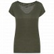 T-shirt donna scollo a V SP321 Spasso