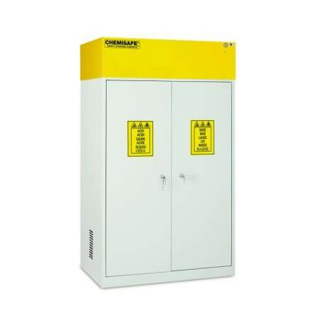 Armadio monoblocco per Liquidi Chimici 1140x600x1900 mm