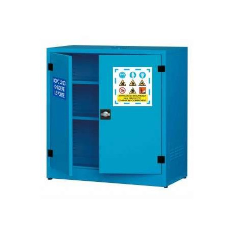 Armadio componibile per Liquidi Chimici 1075x500x1100 mm