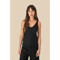 Canotta donna in lino SP343 Spasso