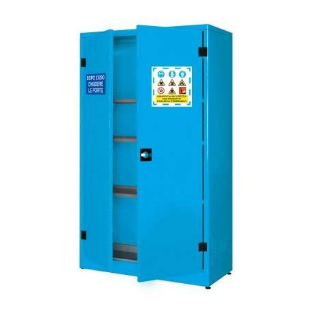 Armadio componibile per Liquidi Chimici 1075x500x1850 mm