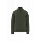 Felpa unisex in sherpa con zip e spalle spioventi SP404 Spasso