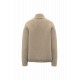 Felpa unisex in sherpa con zip e spalle spioventi SP404 Spasso