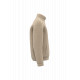 Felpa unisex in sherpa con zip e spalle spioventi SP404 Spasso
