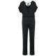 Tuta donna in maglia a maniche corte in lino SP5004 Spasso