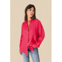 Camicia donna in lino oversize SP501 Spasso