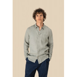 Camicia in lino uomo SP504 Spasso