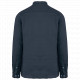 Camicia uomo con collo alla coreana slavata in lino SP507 Spasso