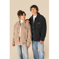 Sovracamicia unisex in sherpa con spalle spioventi SP508 Spasso