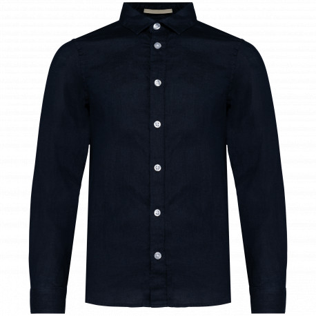 Camicia bambino in lino SP512 Spasso