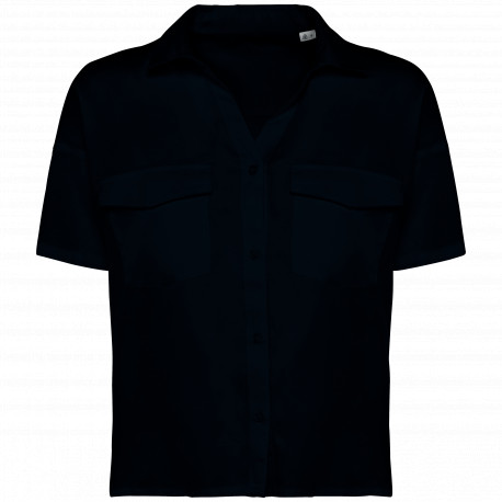 Camicia donna oversize ecosostenibile in lyocell SP514 Spasso