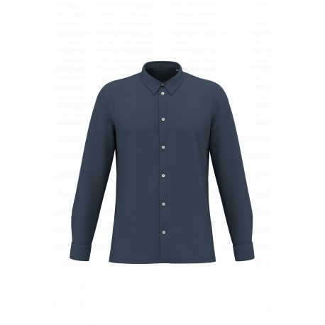 Camicia uomo slavata ecosostenibile in piqué SP529 Spasso