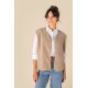 Giacca donna in sherpa senza maniche SP604 Spasso