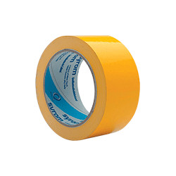 Nastro adesivo per imballi adesivo in gomma naturale colore giallo