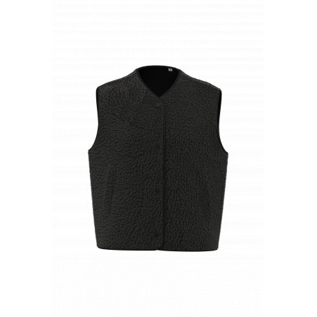 Giacca donna in sherpa senza maniche SP604 Spasso