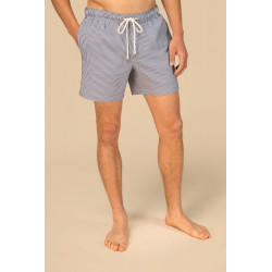 Pantaloncino mare ecosostenibile uomo a righe SP706 Spasso