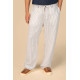 Pantaloni uomo a righe in lino SP715 Spasso