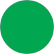 Confezione 20 dischi adesivi SAFE IN in PVC diametro 50 mm col. VERDE
