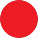Confezione 20 dischi adesivi SAFE IN in PVC diametro 90 mm col. ROSSO
