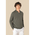 Maglione da uomo con colletto a polo SP901 Spasso