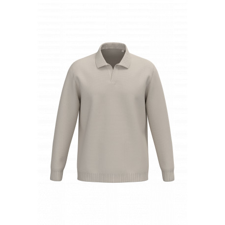 Maglione da uomo con colletto a polo SP901 Spasso