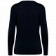 Pullover donna scollo a V ecosostenibile in lyocell SP921 Spasso