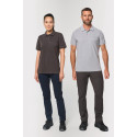 Polo unisex ecosostenibile con tasca sul petto WK206 WK. Designed To Work