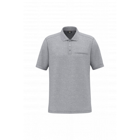 Polo unisex ecosostenibile con tasca sul petto WK206 WK. Designed To Work