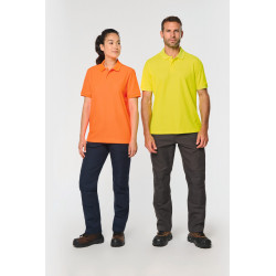 Polo unisex ecosostenibile cotone/poliestere WK208 WK. Designed To Work