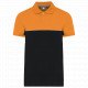 Polo unisex bicolore ecosostenibile maniche corte WK210 WK. Designed To Work