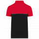 Polo unisex bicolore ecosostenibile maniche corte WK210 WK. Designed To Work