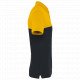 Polo unisex bicolore ecosostenibile maniche corte WK210 WK. Designed To Work