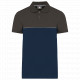 Polo unisex bicolore ecosostenibile maniche corte WK210 WK. Designed To Work