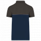 Polo unisex bicolore ecosostenibile maniche corte WK210 WK. Designed To Work