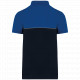 Polo unisex bicolore ecosostenibile maniche corte WK210 WK. Designed To Work