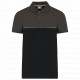 Polo unisex bicolore ecosostenibile maniche corte WK210 WK. Designed To Work