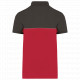 Polo unisex bicolore ecosostenibile maniche corte WK210 WK. Designed To Work