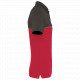 Polo unisex bicolore ecosostenibile maniche corte WK210 WK. Designed To Work
