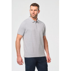 Polo uomo manica corta con colletto con automatici WK225 WK. Designed To Work