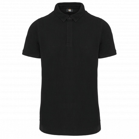 Polo uomo manica corta con colletto con automatici WK225 WK. Designed To Work
