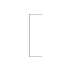 Striscia PVC BIANCO d. 300mmx1m x composizione attraversamento pedonale
