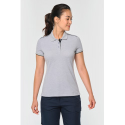 Polo donna Day To Day a contrasto maniche corte WK271 WK. Designed To Work
