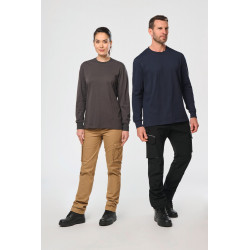 T-shirt unisex ecosostenibile maniche lunghe WK303 WK. Designed To Work