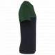 T-shirt unisex bicolore ecosostenibile maniche corte WK304 WK. Designed To Work