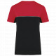 T-shirt unisex bicolore ecosostenibile maniche corte WK304 WK. Designed To Work
