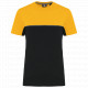 T-shirt unisex bicolore ecosostenibile maniche corte WK304 WK. Designed To Work