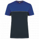 T-shirt unisex bicolore ecosostenibile maniche corte WK304 WK. Designed To Work