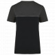 T-shirt unisex bicolore ecosostenibile maniche corte WK304 WK. Designed To Work